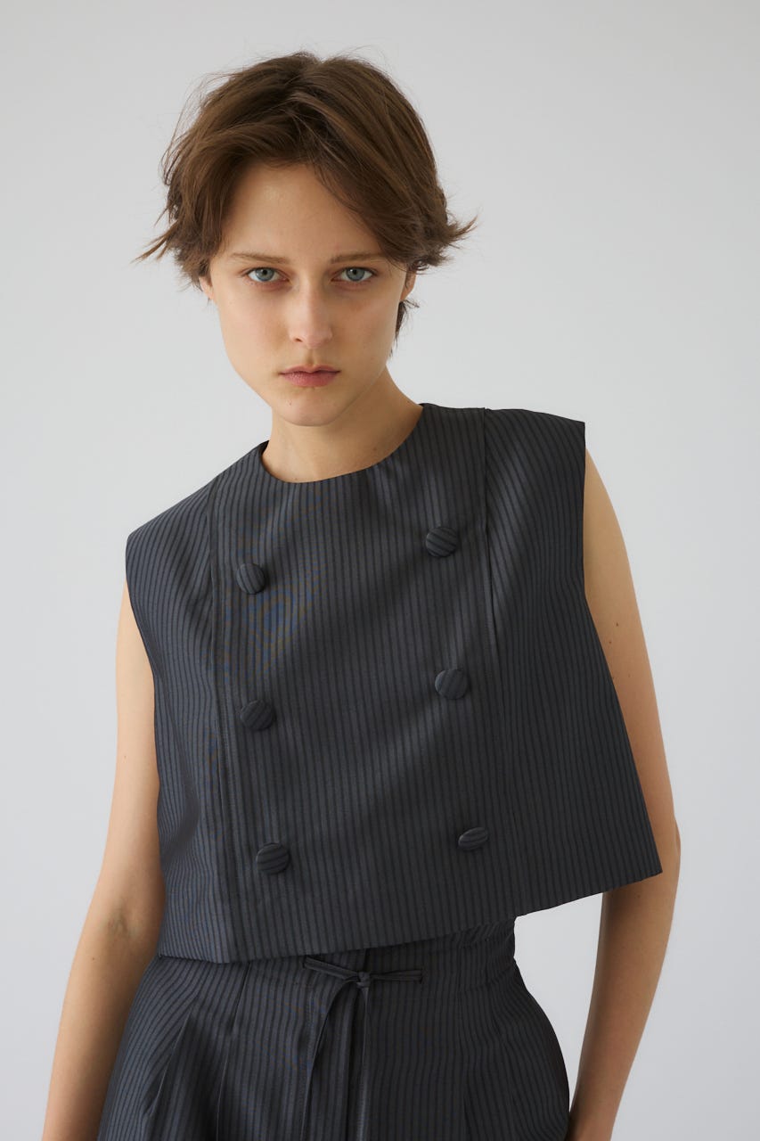 5/1- order start Mannish vest like tops GRY FREE