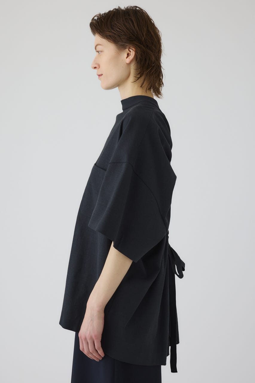 Back conscious vacation tops BLK FREE