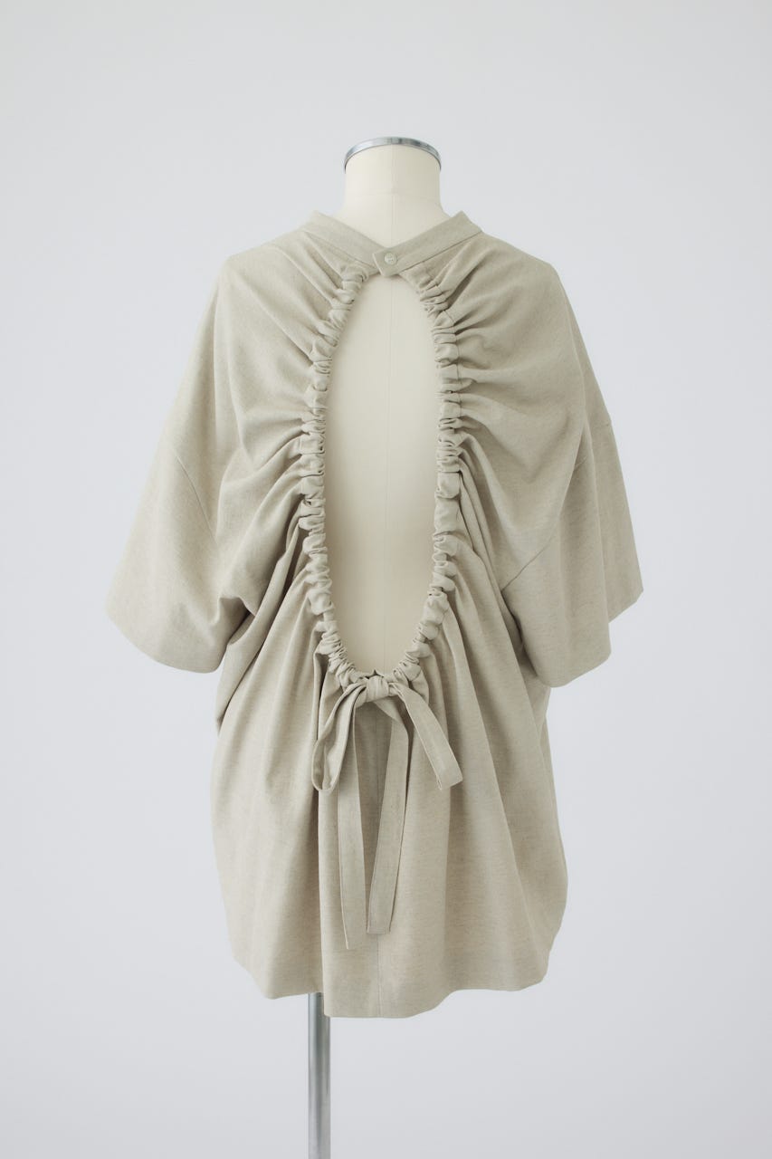Back conscious vacation tops L/BEG FREE