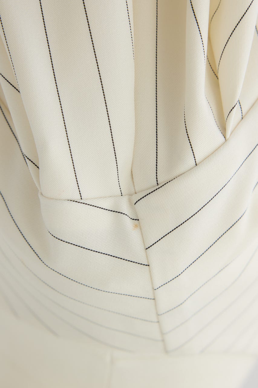 【ARCHIVE SALE】Stripe box SH IVOY FREE