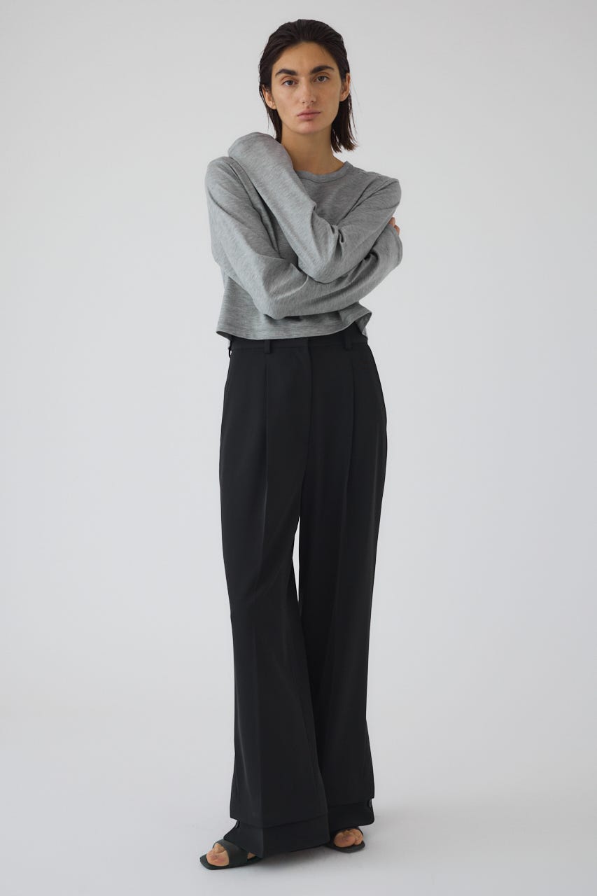 3/18- order start Cuff detail straight PT BLK 36