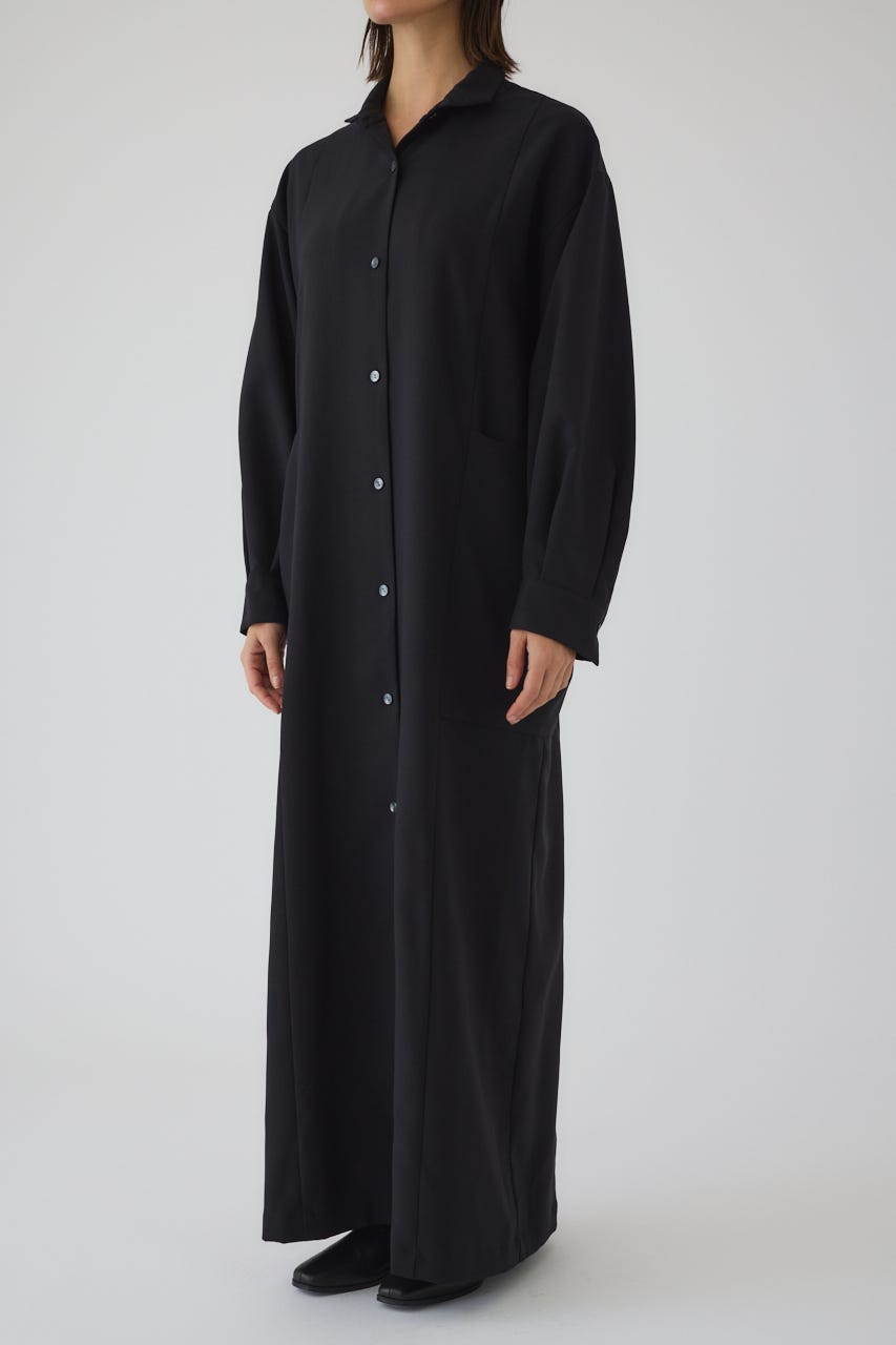 1/1- order start Drape pocket dress BLK 38