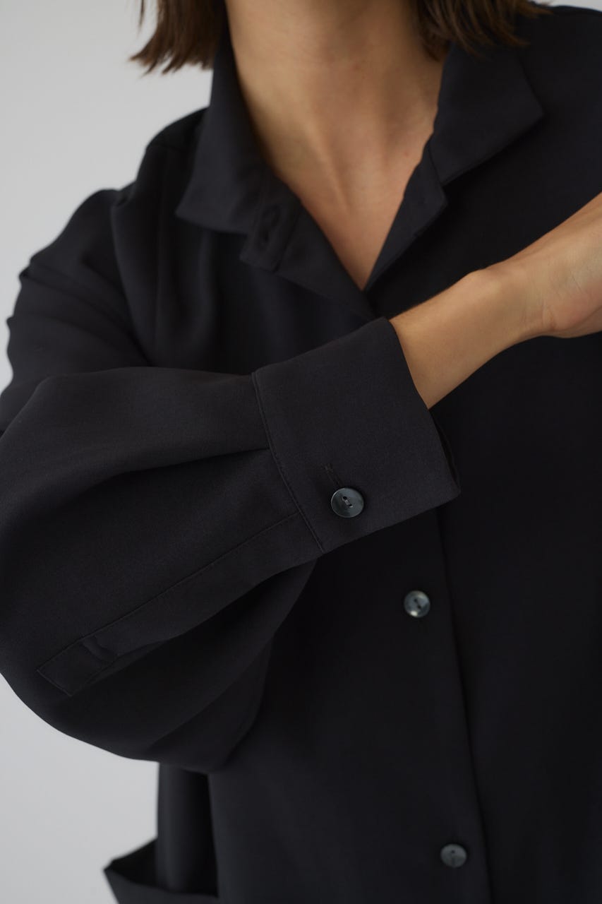 1/1- order start Drape pocket dress BLK 38