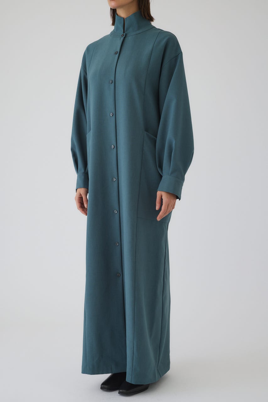 1/1- order start Drape pocket dress D/BLU 38