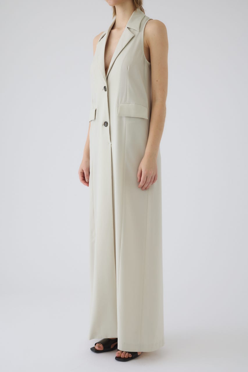 5/1- order start Halter neck tailored dress L/BEG 36