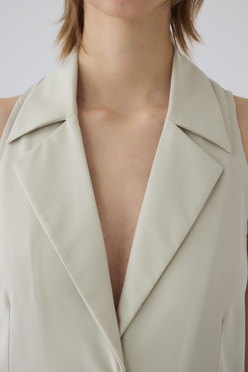 5/1- order start Halter neck tailored dress L/BEG 36