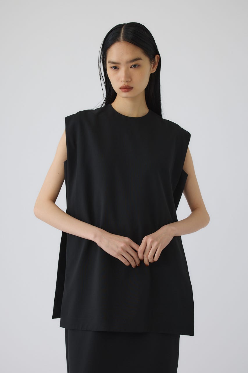 5/13- order start Square layered dress BLK 38