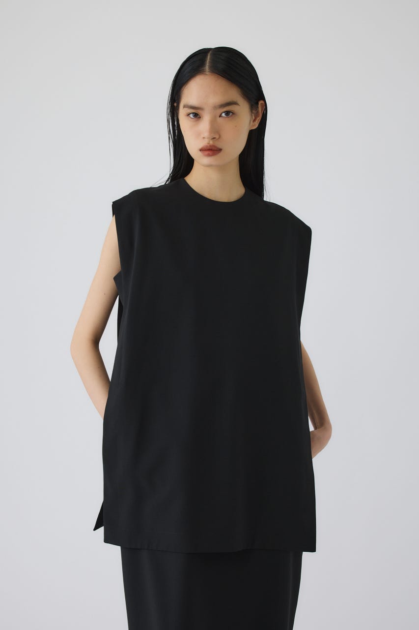 5/13- order start Square layered dress BLK 38