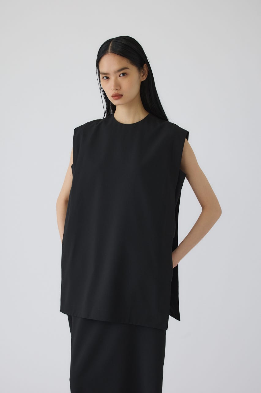 5/13- order start Square layered dress BLK 38