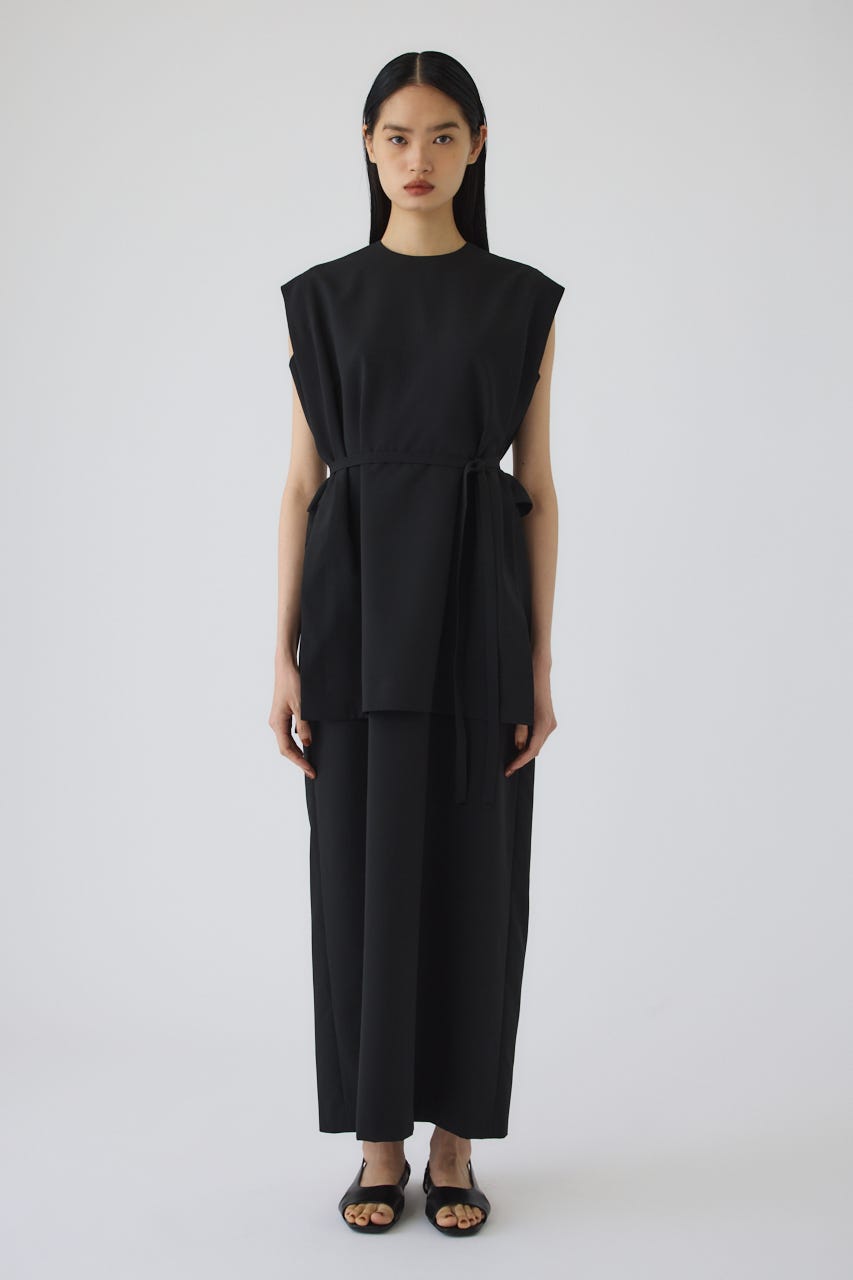 5/13- order start Square layered dress BLK 38