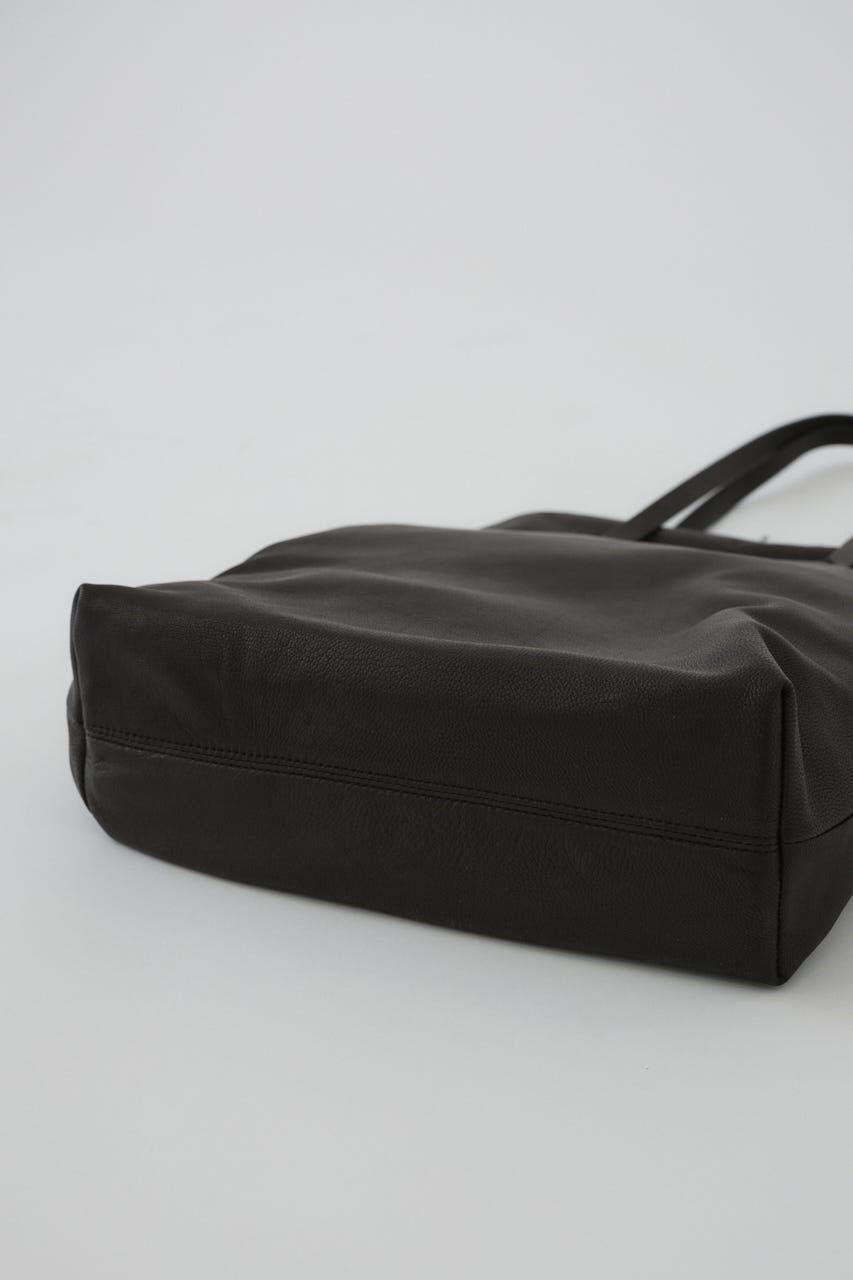 5/1- order start W-zip leather bag BLK FREE