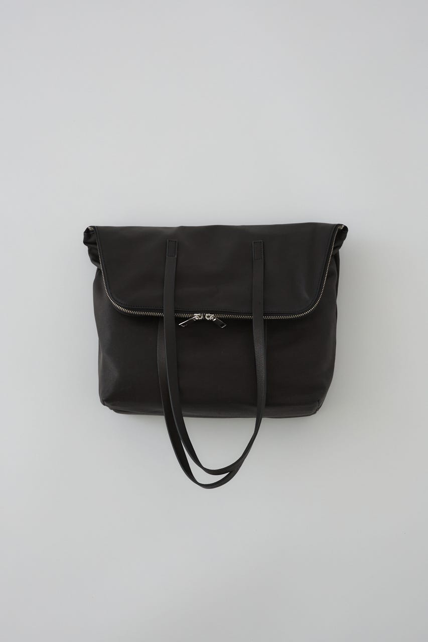 5/1- order start W-zip leather bag BLK FREE