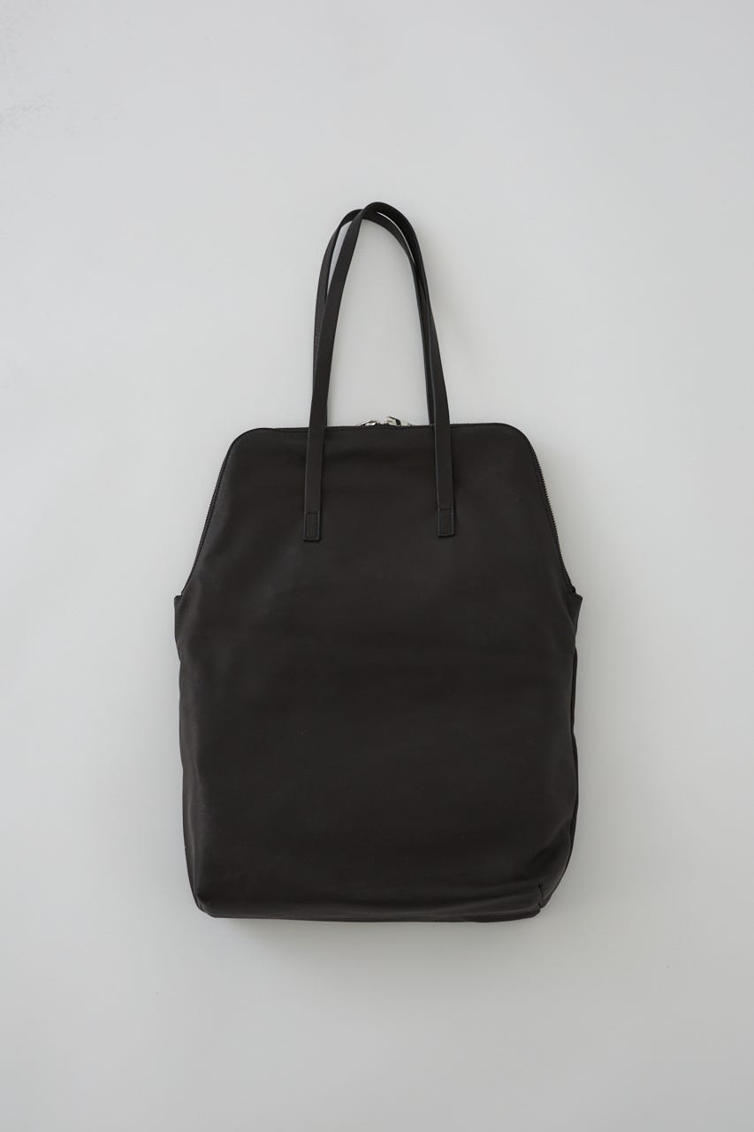 5/1- order start W-zip leather bag BLK FREE