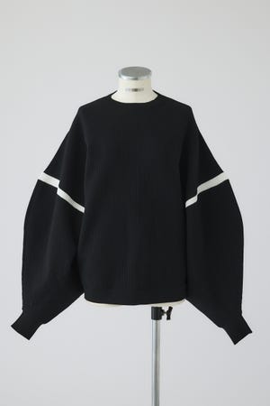2/4- order start Volume sleeve design knit tops