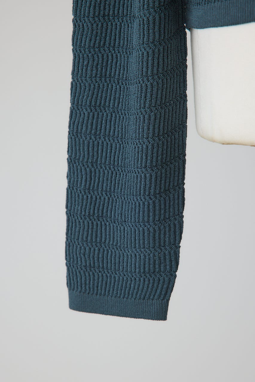 5/1- order start Tuck rib knit CD GRN FREE