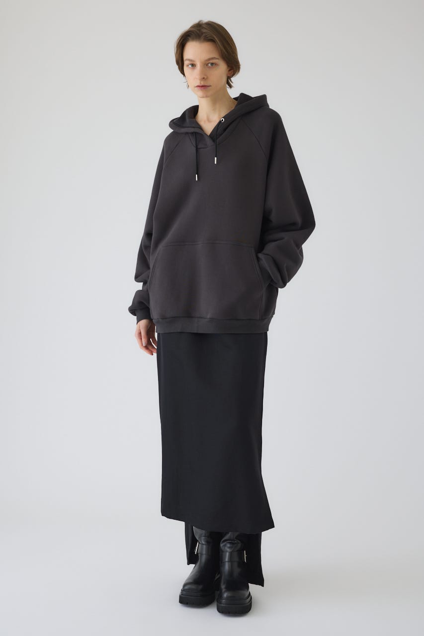 12/3- order start Big hoodie sweat tops GRY FREE