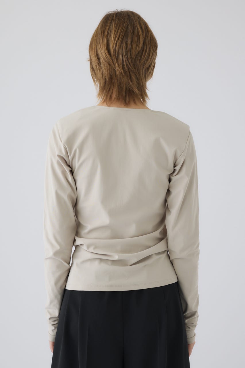 3/4 order start Cross strap skin tops L/GRY FREE