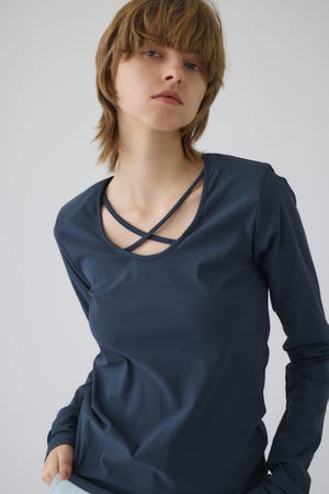 3/4 order start Cross strap skin tops