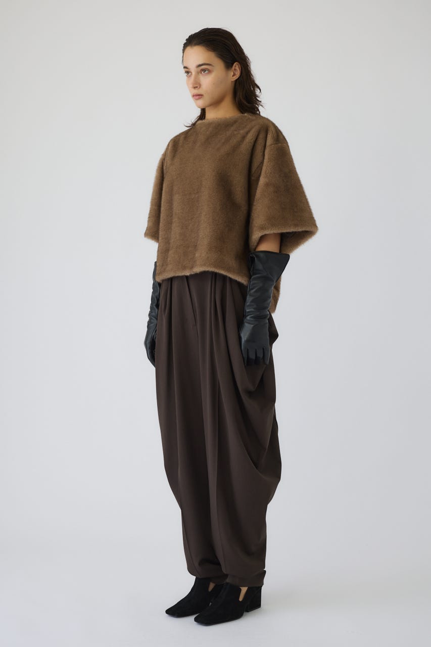 Square fur tops BEG FREE