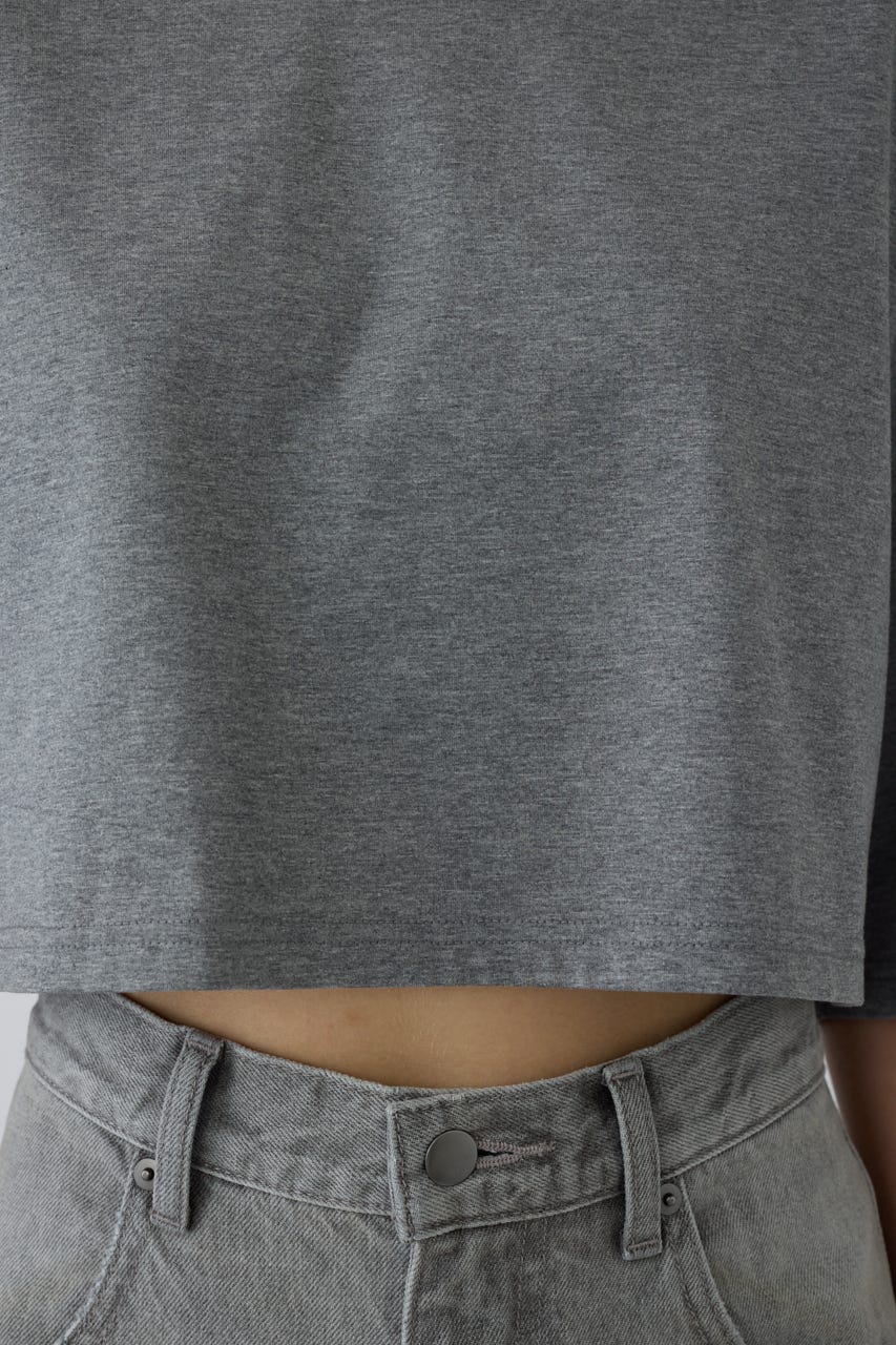 7/15- order start New basic short tee T.GRY FREE