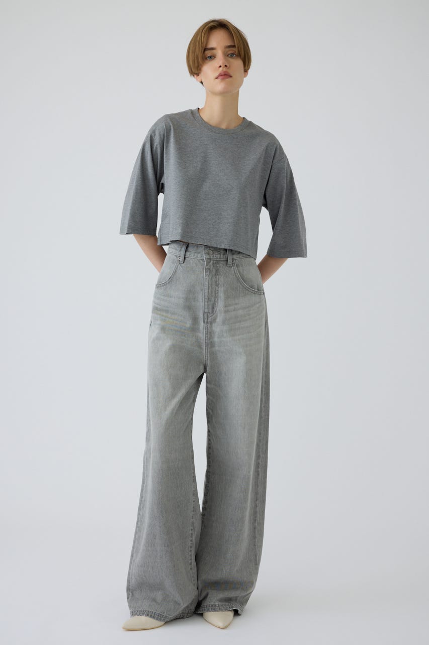 7/15- order start New basic short tee T.GRY FREE