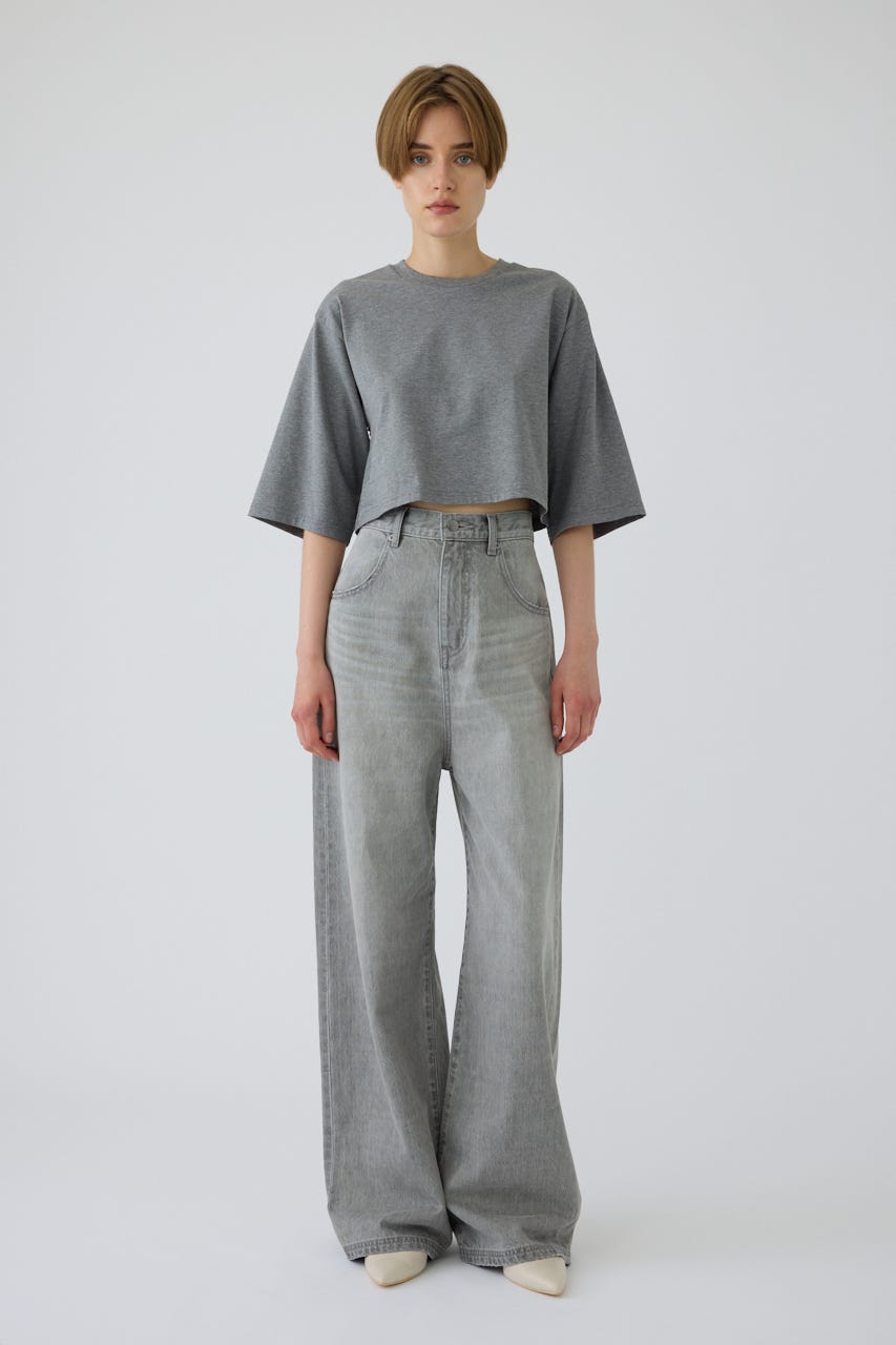 7/15- order start New basic short tee T.GRY FREE
