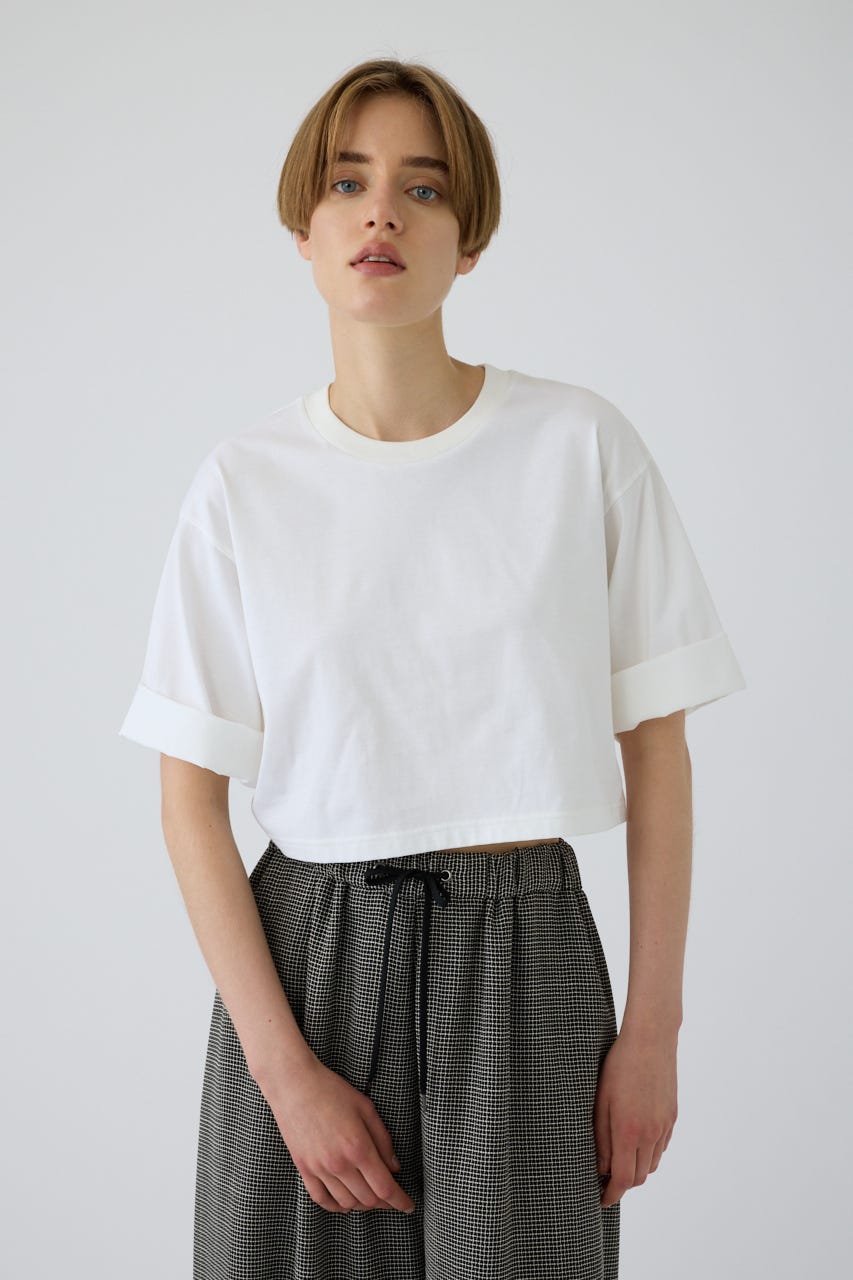 7/15- order start New basic short tee WHT FREE