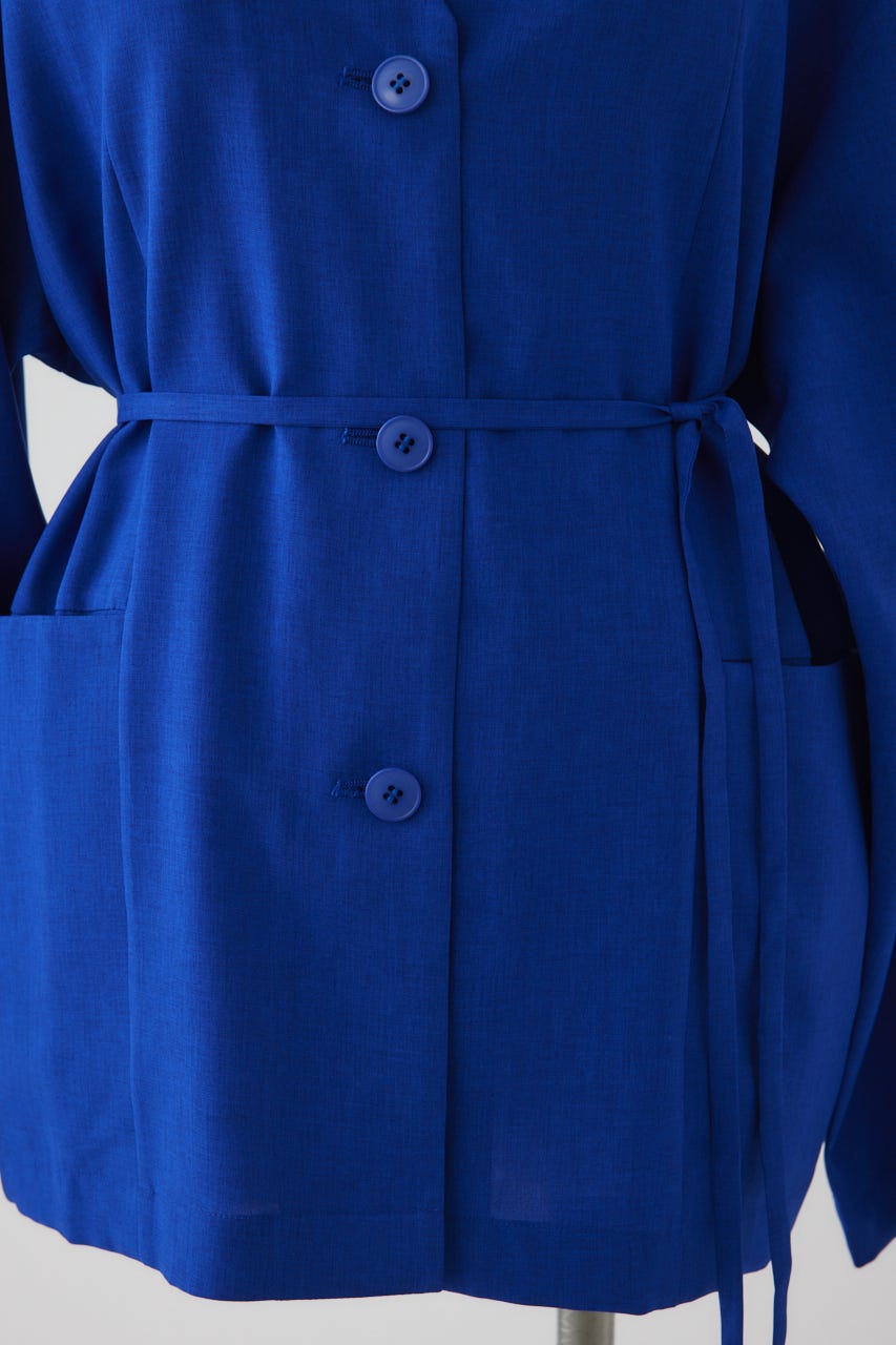 【27SS PRE ORDER】Relaxed Open-Collar Shirt D/BLU FREE