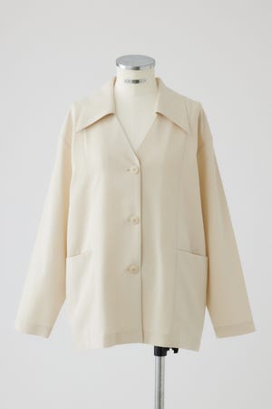 【27SS PRE ORDER】Relaxed Open-Collar Shirt