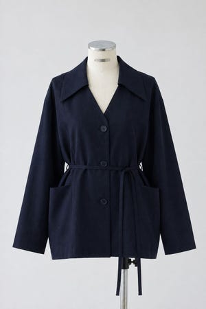 【27SS PRE ORDER】Relaxed Open-Collar Shirt