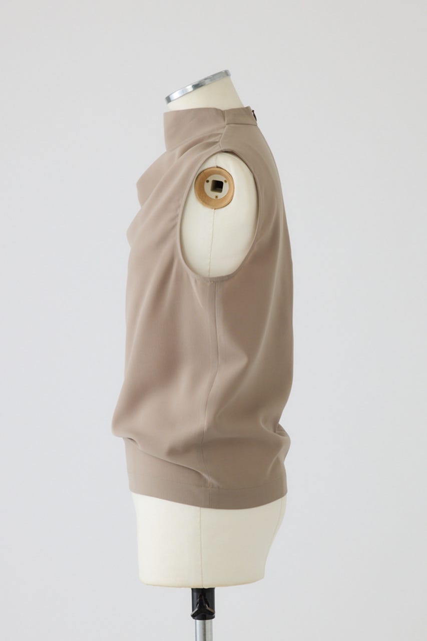 【27SS PRE ORDER】Soft Draped Sleeveless Top BEG 36