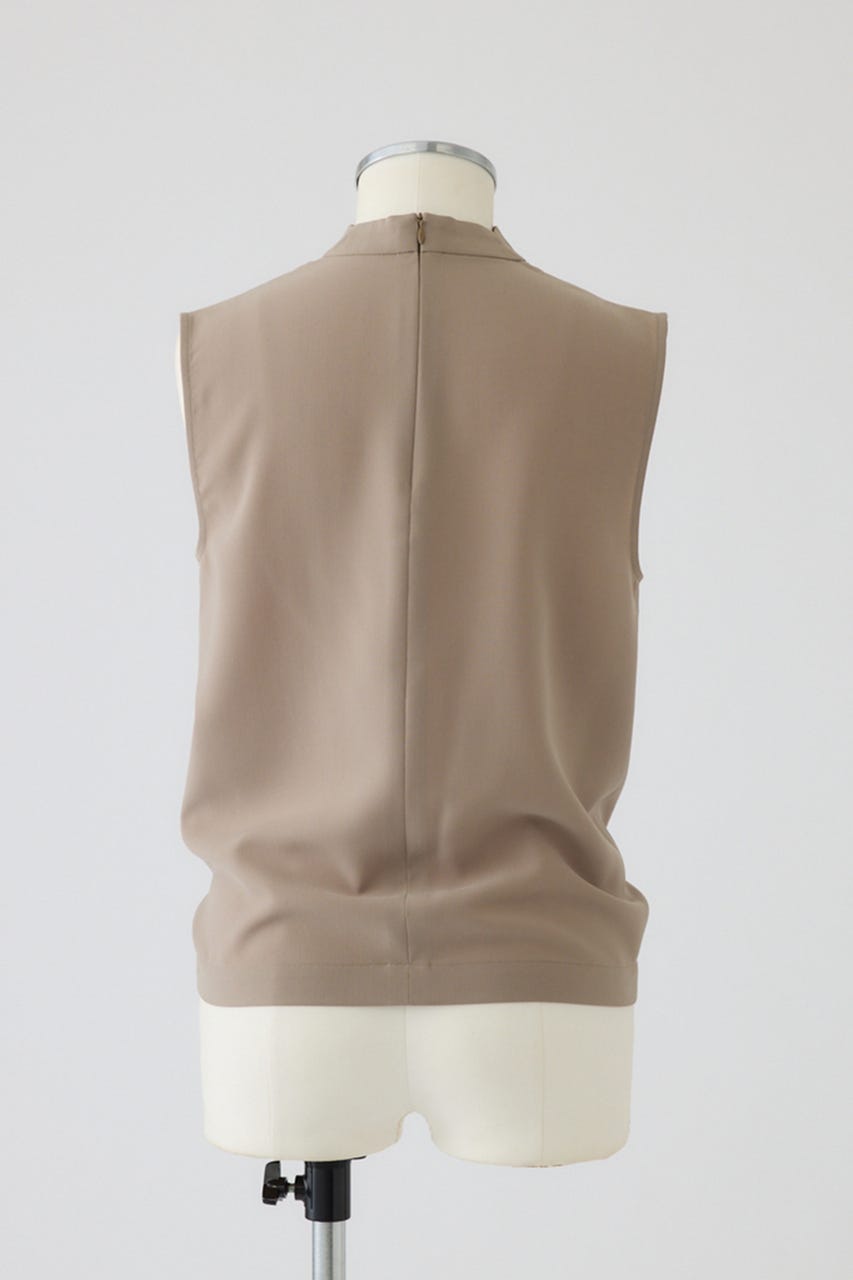 【27SS PRE ORDER】Soft Draped Sleeveless Top BEG 36