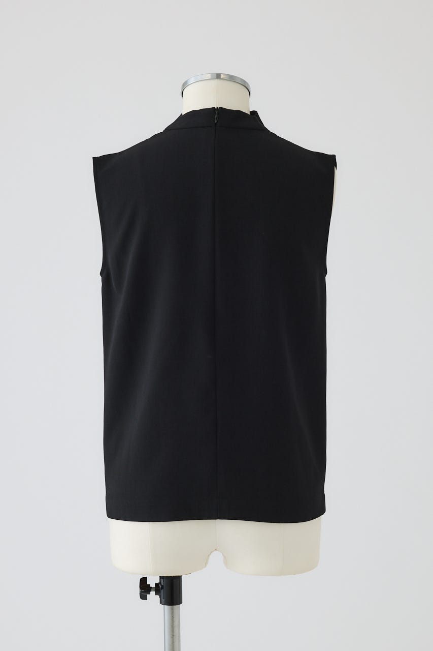 【27SS PRE ORDER】Soft Draped Sleeveless Top BLK 36