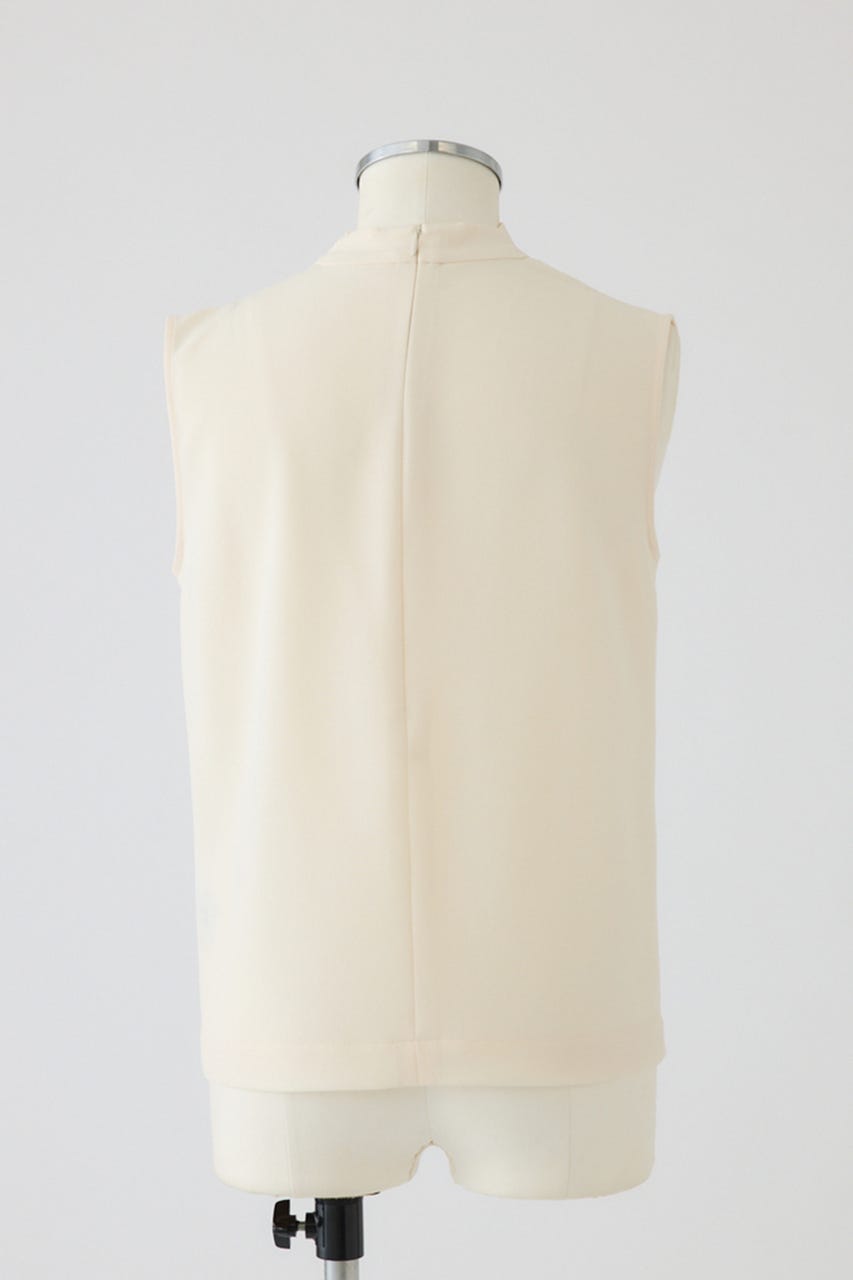 【27SS PRE ORDER】Soft Draped Sleeveless Top IVOY 36