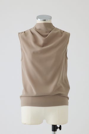 【27SS PRE ORDER】Soft Draped Sleeveless Top