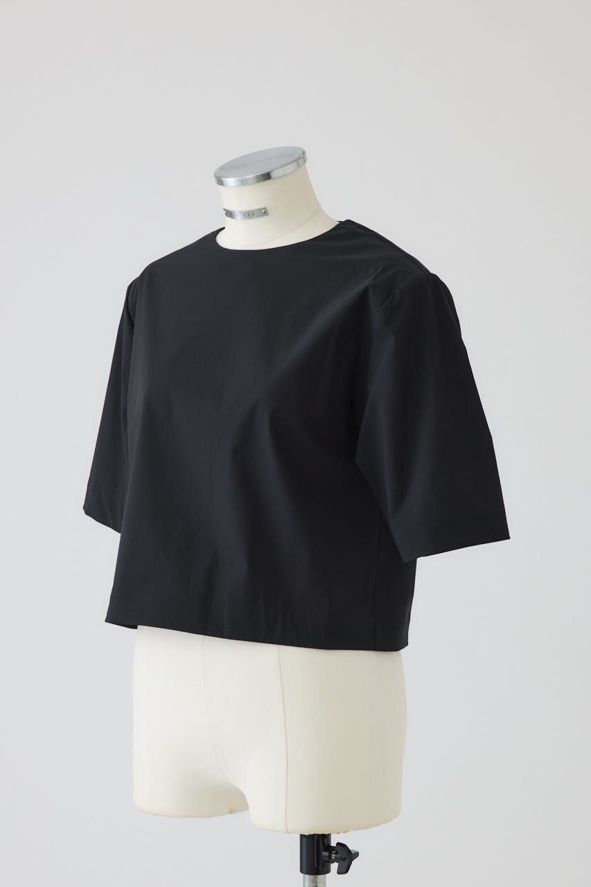 【27SS PRE ORDER】Shoulder-Padded Blouse BLK 36