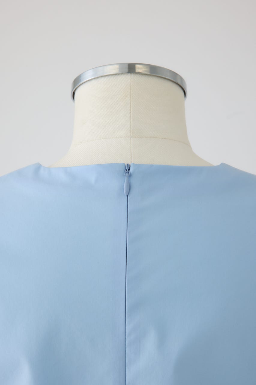 【27SS PRE ORDER】Shoulder-Padded Blouse L/BLU 38