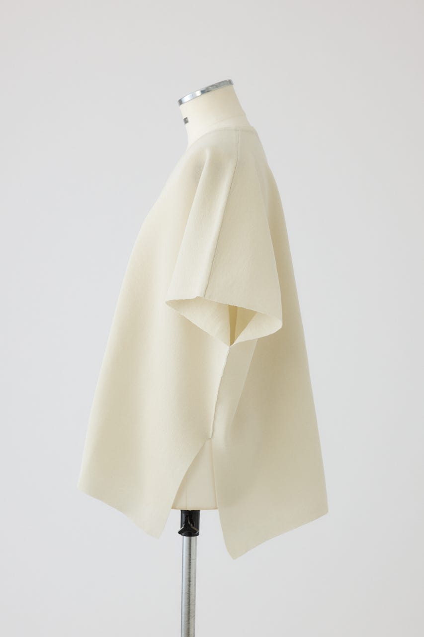 【27SS PRE ORDER】Wide Square V-Neck Knit Top L/BEG FREE