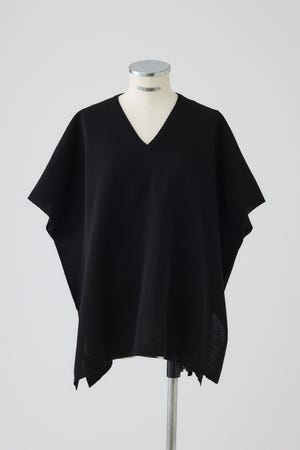 【27SS PRE ORDER】Wide Square V-Neck Knit Top