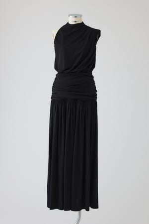 【27SS PRE ORDER】Fluid Draped Jersey Dress