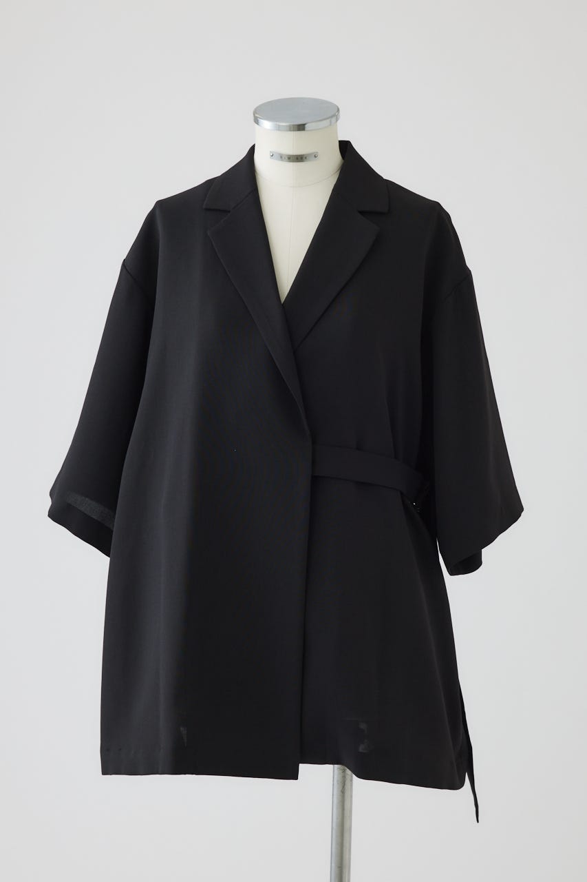 【27SS PRE ORDER】Side Belted Jacket BLK FREE