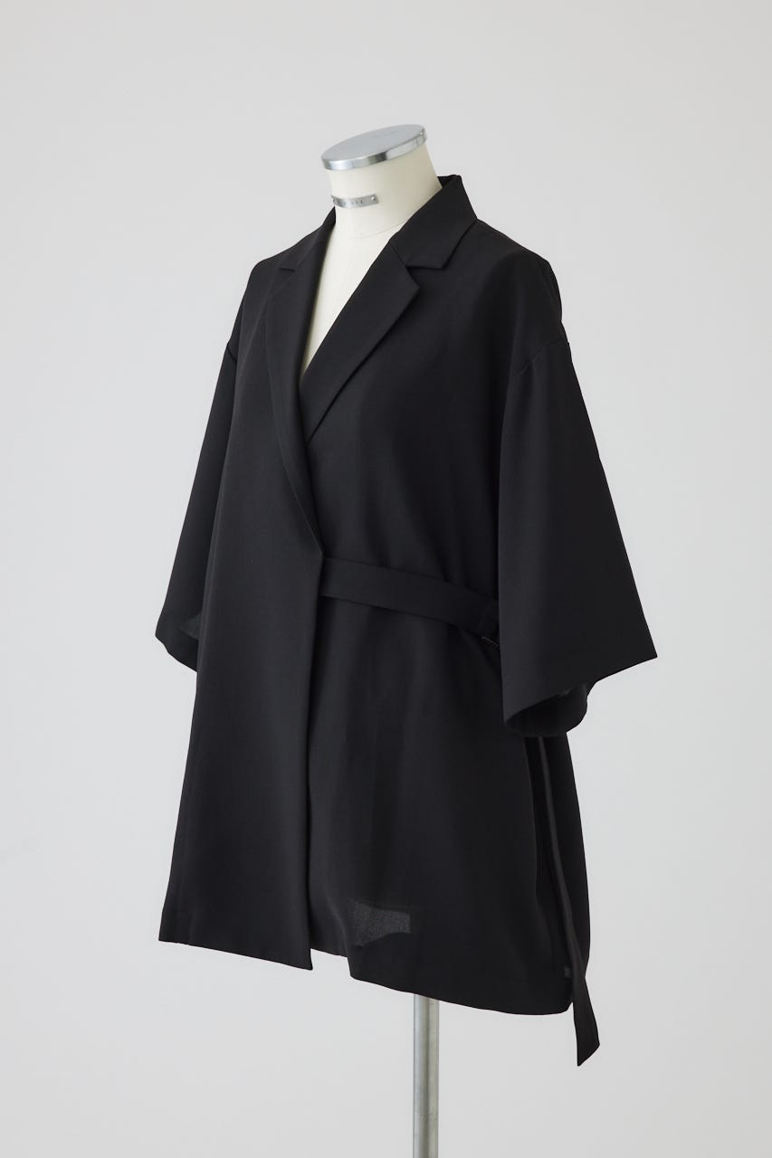 【27SS PRE ORDER】Side Belted Jacket BLK FREE