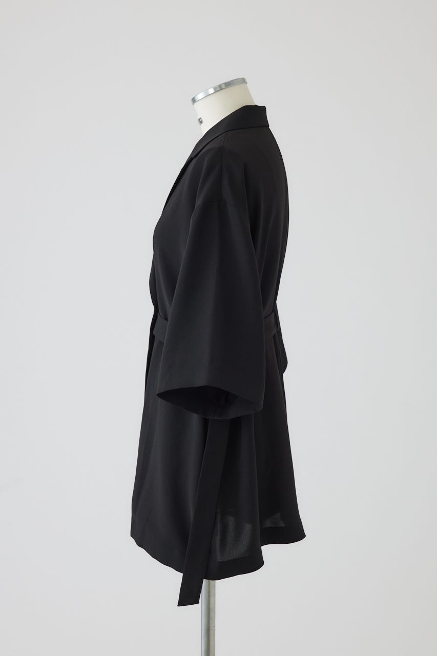 【27SS PRE ORDER】Side Belted Jacket BLK FREE