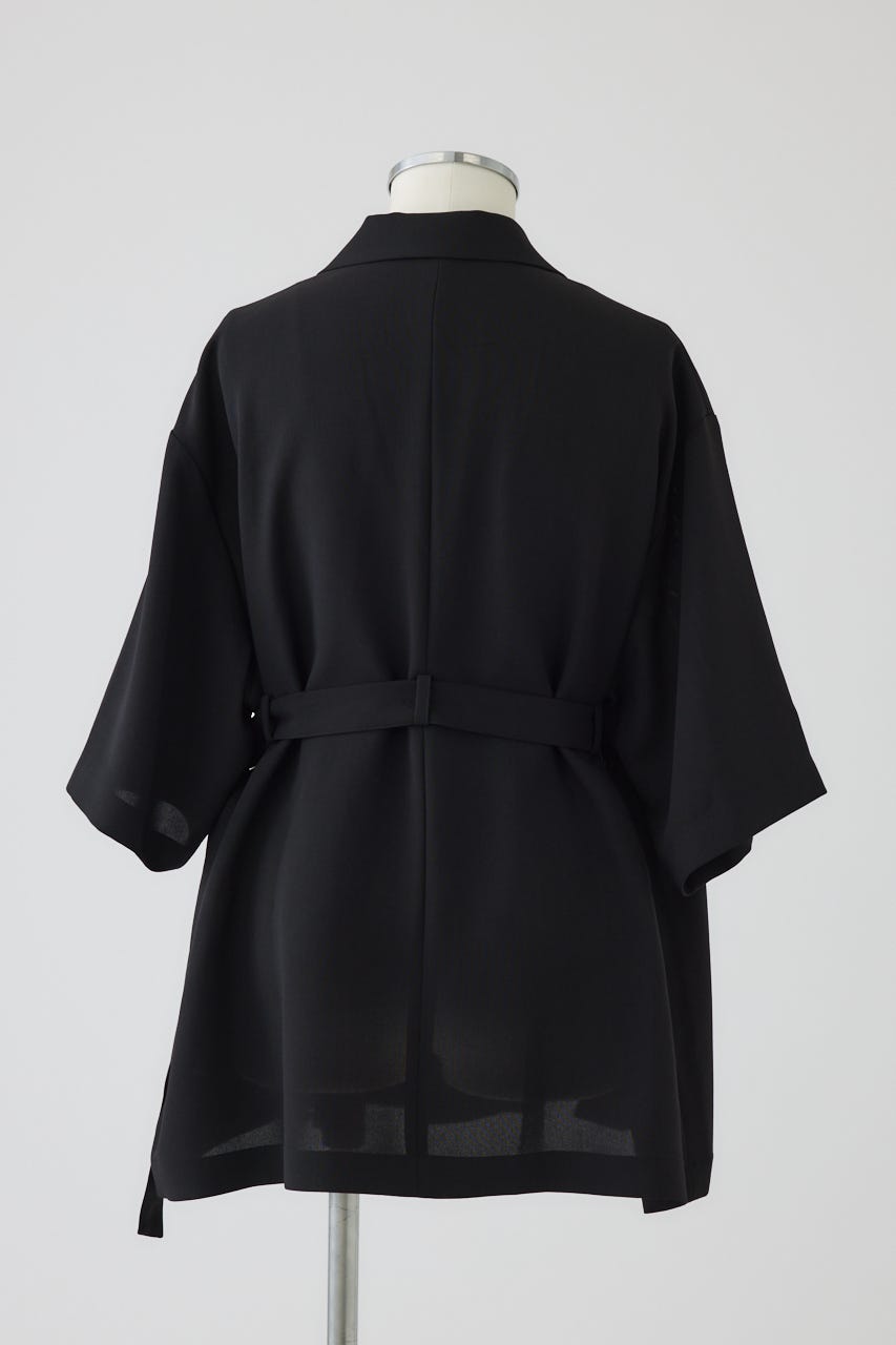 【27SS PRE ORDER】Side Belted Jacket BLK FREE