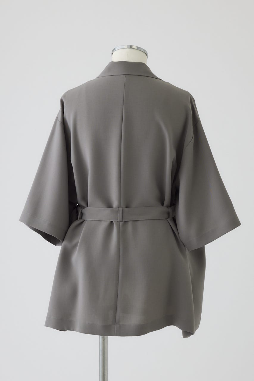 【27SS PRE ORDER】Side Belted Jacket GREIGE FREE