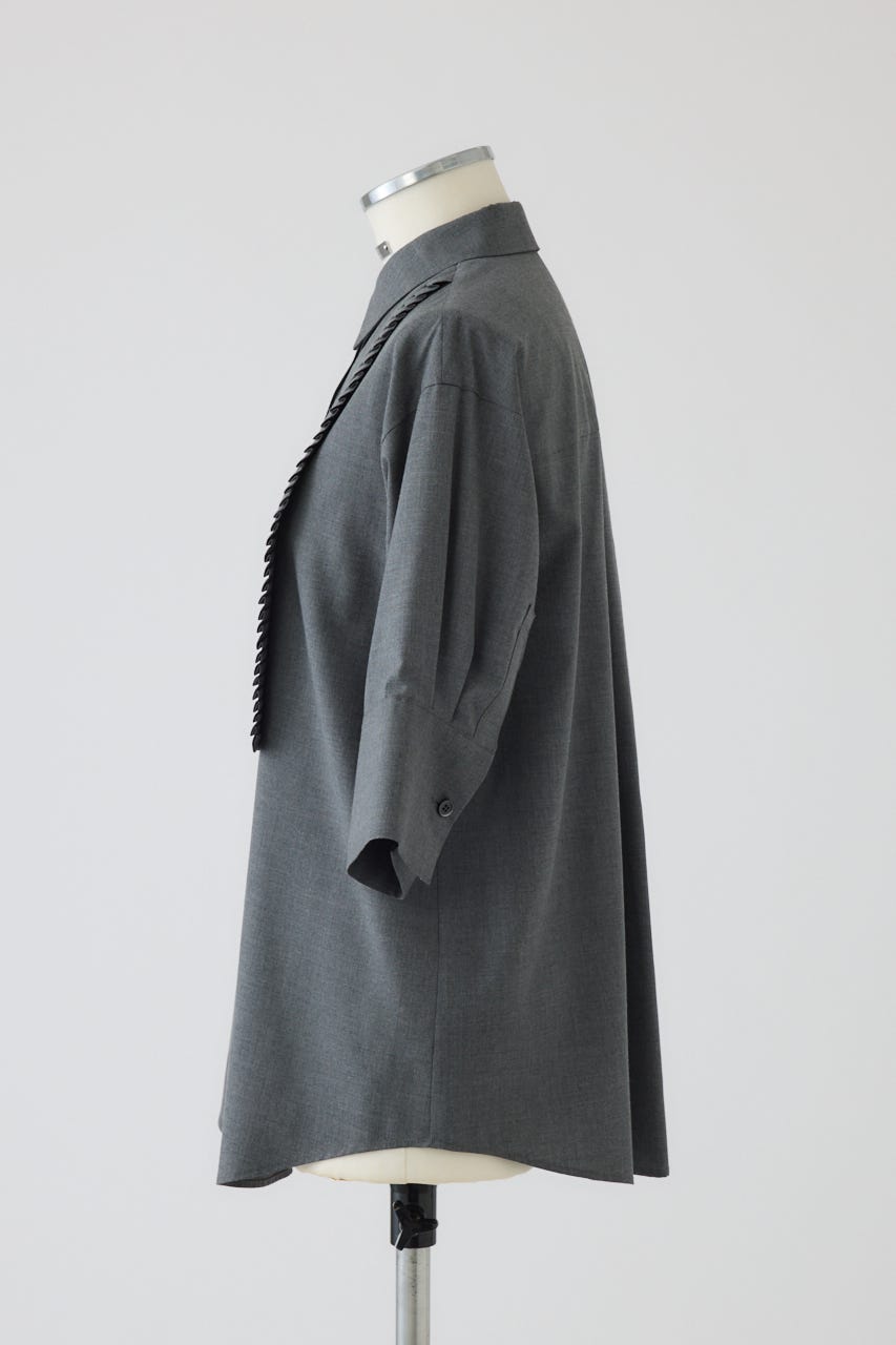 【27SS PRE ORDER】Tuck Frill SH GRY FREE