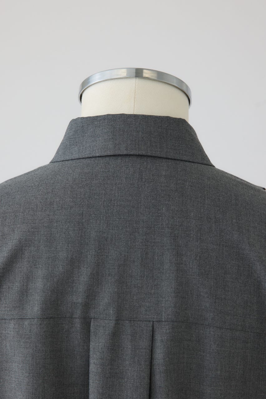 【27SS PRE ORDER】Tuck Frill SH GRY FREE