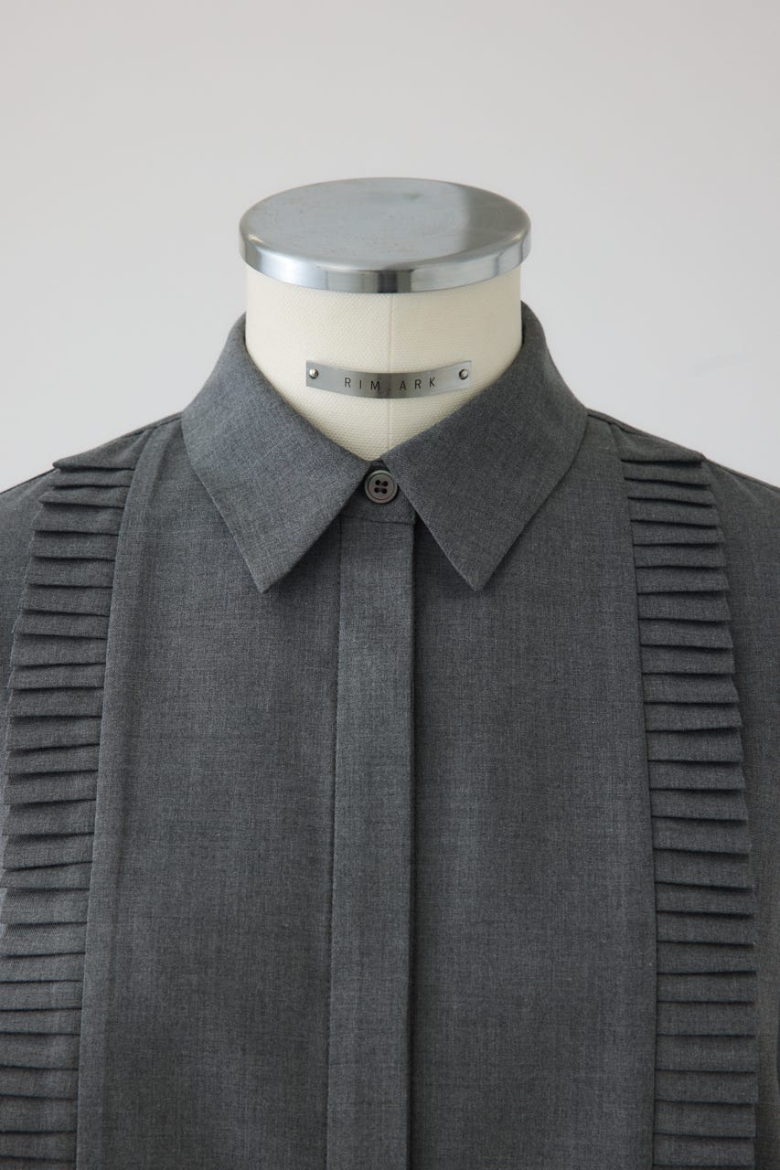 【27SS PRE ORDER】Tuck Frill SH GRY FREE