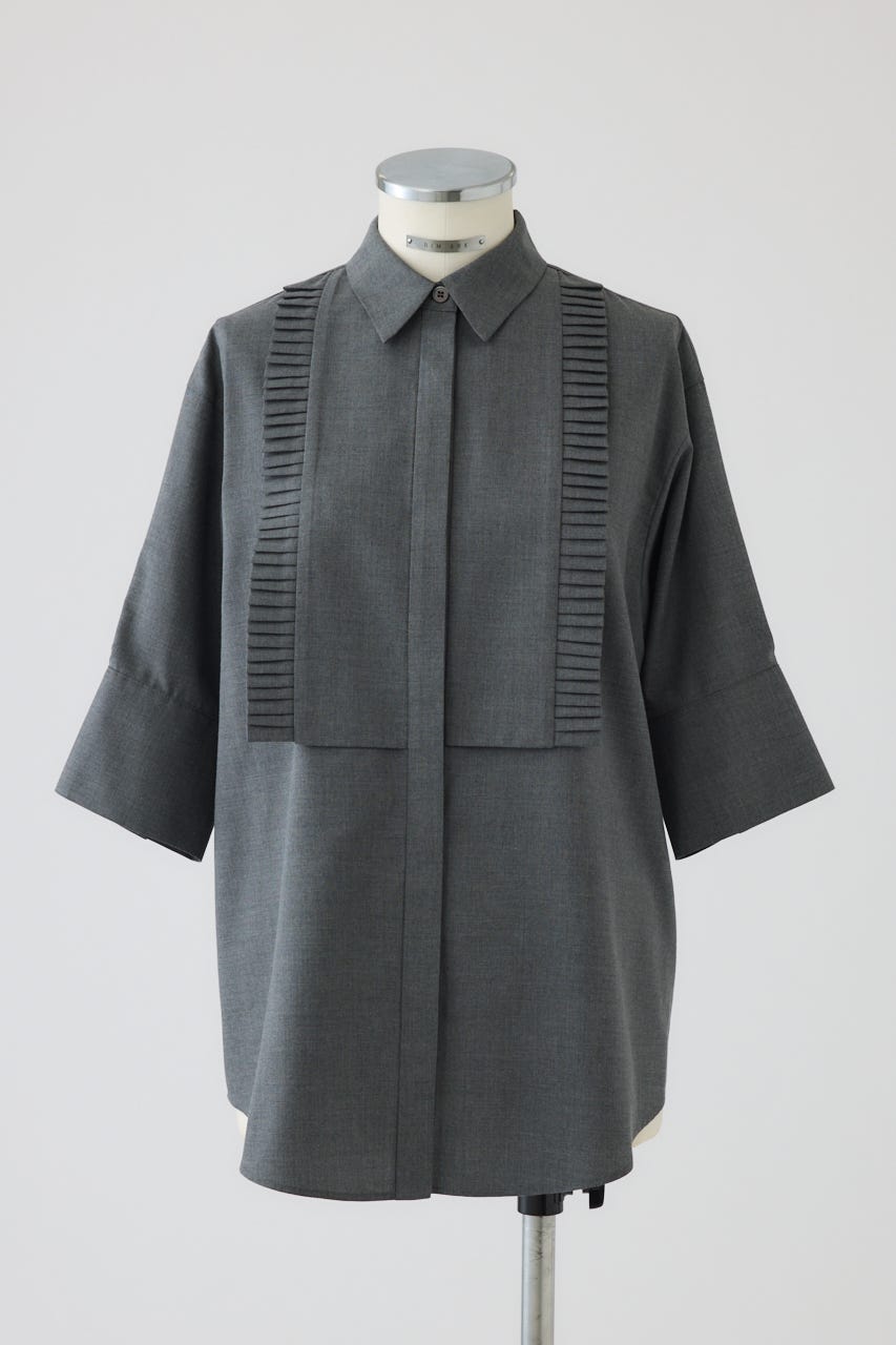 【27SS PRE ORDER】Tuck Frill SH GRY FREE