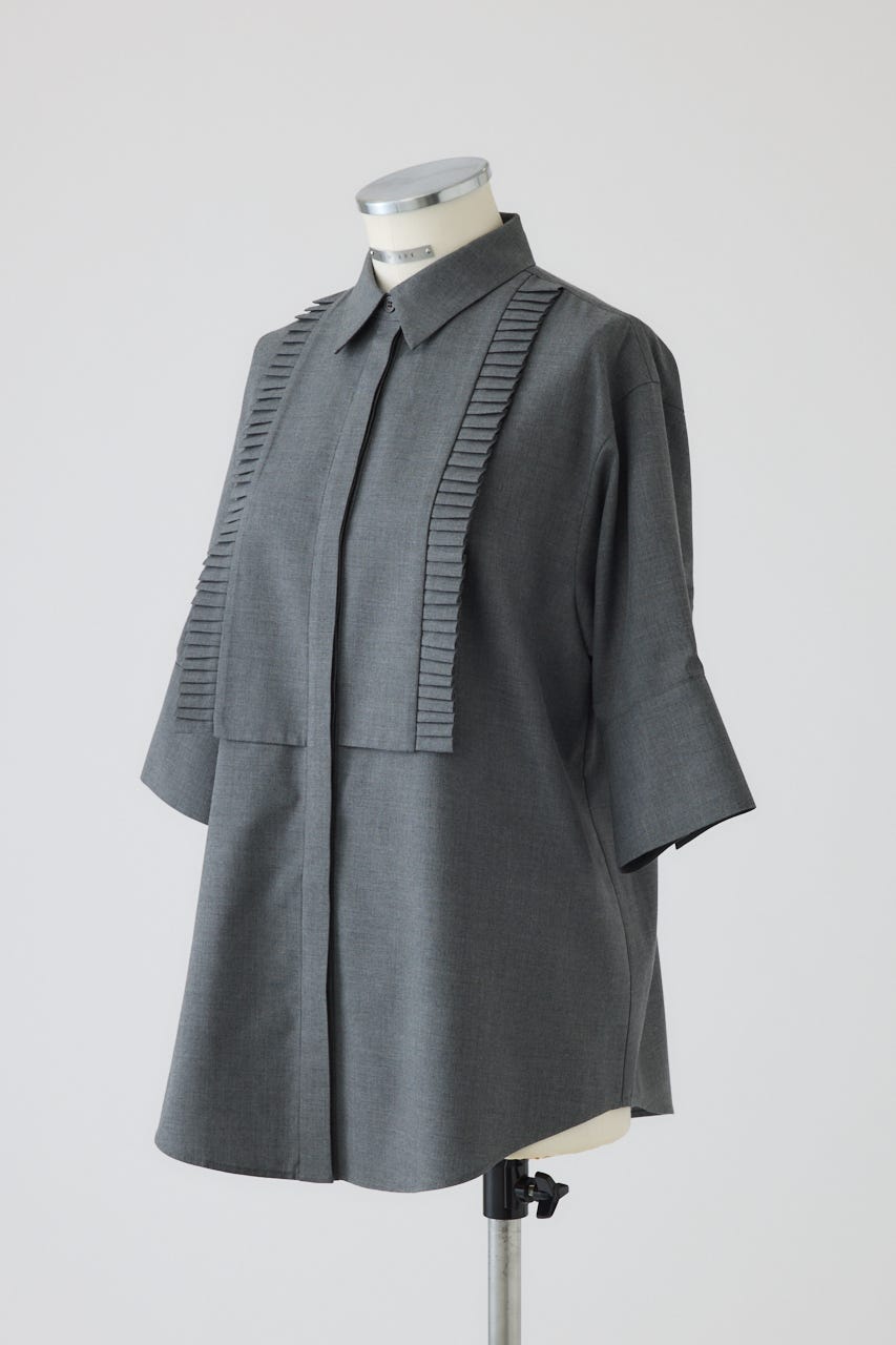 【27SS PRE ORDER】Tuck Frill SH GRY FREE